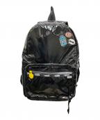 LeSportsac×Mr Men Little Missレスポートサック×）の古着「リュック」｜ブラック