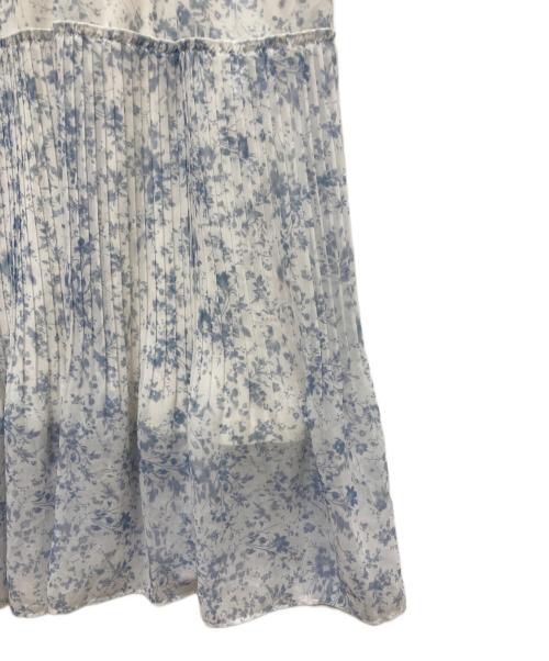 Snidel（スナイデル）Snidel (スナイデル) プリーツフリルワンピ ブルー サイズ:1の古着・服飾アイテム