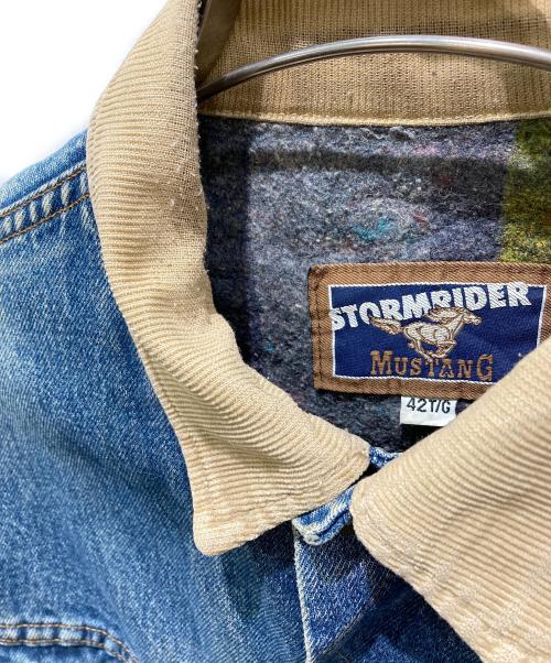 STORMRIDER（ストームライダー）STORMRIDER (ストームライダー) MUSTANG (マスタング) デニムジャケット インディゴ サイズ:42の古着・服飾アイテム