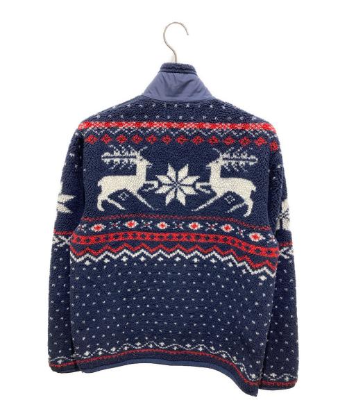 POLO RALPH LAUREN（ポロ・ラルフローレン）POLO RALPH LAUREN (ポロ・ラルフローレン) ノルディックボアジャケット ネイビー サイズ:Mの古着・服飾アイテム