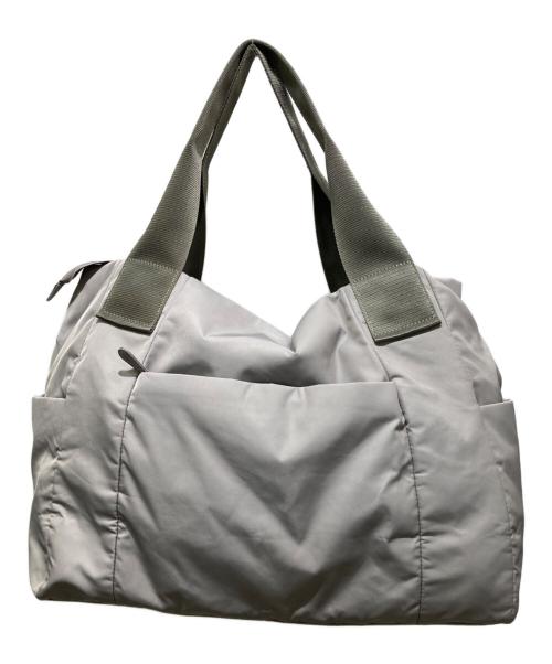 ear PAPILLONNER（イアパピヨネ）ear PAPILLONNER (イアパピヨネ) 樹脂パーツ2WAYトートバッグ グレーの古着・服飾アイテム