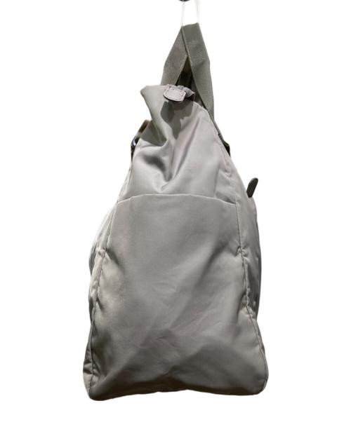 ear PAPILLONNER（イアパピヨネ）ear PAPILLONNER (イアパピヨネ) 樹脂パーツ2WAYトートバッグ グレーの古着・服飾アイテム