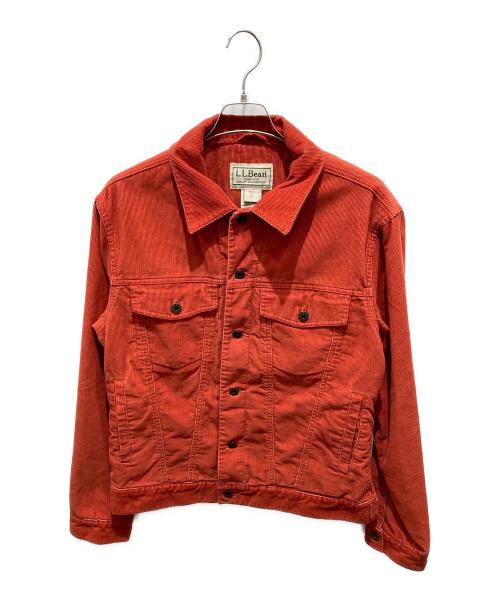 L.L.Bean（エルエルビーン）L.L.Bean (エルエルビーン) コーデュロイトラッカージャケット レッド サイズ:Sの古着・服飾アイテム