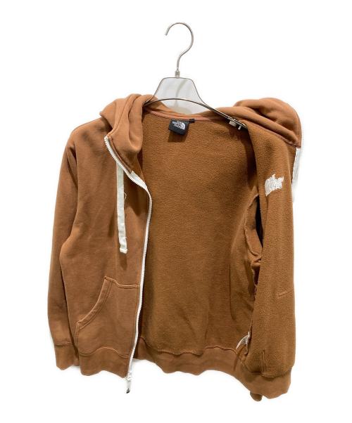 THE NORTH FACE（ザ ノース フェイス）THE NORTH FACE (ザ ノース フェイス) REARVIEW FULL ZIP HOODIE ブラウン サイズ:Mの古着・服飾アイテム