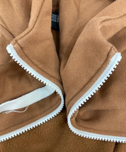 THE NORTH FACE（ザ ノース フェイス）THE NORTH FACE (ザ ノース フェイス) REARVIEW FULL ZIP HOODIE ブラウン サイズ:Mの古着・服飾アイテム