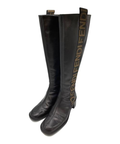 FENDI（フェンディ）FENDI (フェンディ) ロングブーツ ブラック サイズ:36の古着・服飾アイテム