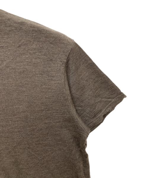 UNIVERSAL PRODUCTS.（ユニバーサルプロダクツ）UNIVERSAL PRODUCTS. (ユニバーサルプロダクツ) WOOL SS T-SHIRT ブラウン サイズ:3の古着・服飾アイテム