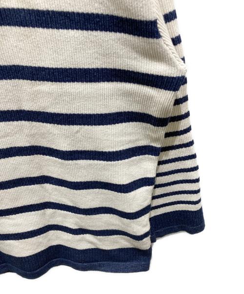 Pilgrim Surf+Supply（ピルグリム サーフサプライ）Pilgrim Surf+Supply (ピルグリム サーフサプライ) Forest Stripe Knit アイボリー サイズ:XLの古着・服飾アイテム