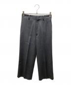 edition×ERMENEGILDO ZEGNAエディション×エルメネジルド・ゼニア）の古着「ウールホップサックワイドパンツ」｜グレー