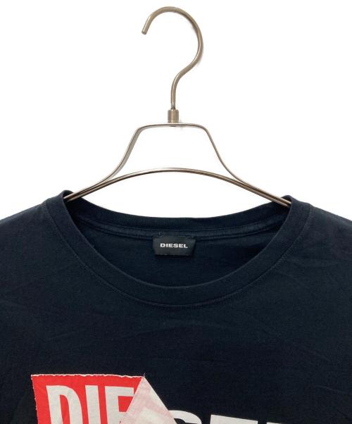 DIESEL（ディーゼル）DIESEL (ディーゼル) プリントTシャツ ブラック サイズ:XSの古着・服飾アイテム