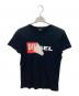 DIESEL（ディーゼル）の古着「プリントTシャツ」｜ブラック
