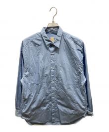 ハラダマニア（ハラダマニア）の古着「長袖シャツ」｜ブルー