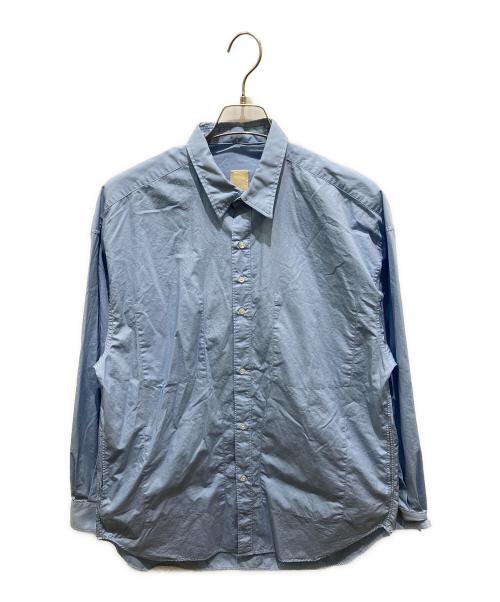 ハラダマニア（ハラダマニア）ハラダマニア (ハラダマニア) 長袖シャツ ブルー サイズ:Lの古着・服飾アイテム