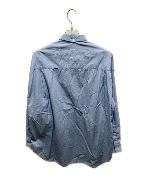 ハラダマニア（ハラダマニア）ハラダマニア (ハラダマニア) 長袖シャツ ブルー サイズ:Lの古着・服飾アイテム