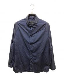 teatora（テアトラ）の古着「CAPSULESNAP SHIRT PACKABLE」｜ネイビー