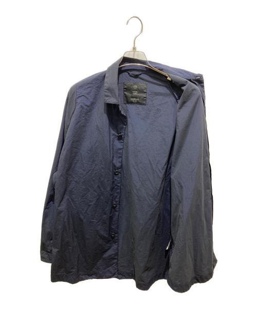 teatora（テアトラ）teatora (テアトラ) CAPSULESNAP SHIRT PACKABLE ネイビー サイズ:4の古着・服飾アイテム