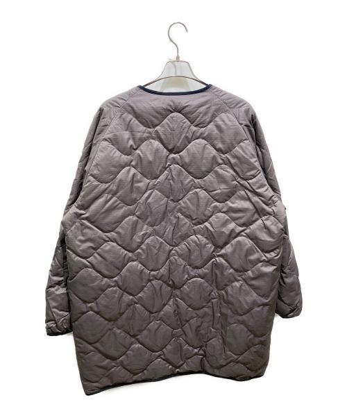 nanamica（ナナミカ）nanamica (ナナミカ) Reversible Down Coat グレー サイズ:Lの古着・服飾アイテム