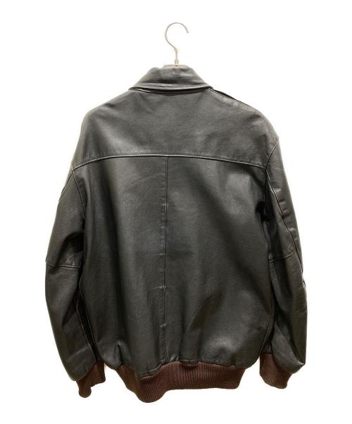 L.L.Bean（エルエルビーン）L.L.Bean (エルエルビーン) A-2タイプ フライト レザージャケット ブラウン サイズ:42TALLの古着・服飾アイテム