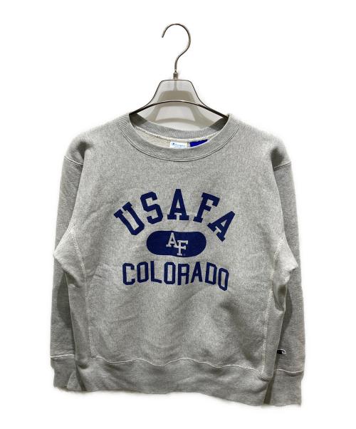 Champion REVERSE WEAVE（チャンピオン リバース ウィーブ）Champion REVERSE WEAVE (チャンピオン リバース ウィーブ) USAFA (USAFA) リバースウィーブスウェット グレー サイズ:XLの古着・服飾アイテム