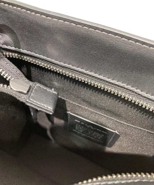 COACH（コーチ）COACH (コーチ) 2WAYショルダーバッグ　 ディラン トート・カラーブロック シグネチャー キャンバス  ブラックの古着・服飾アイテム