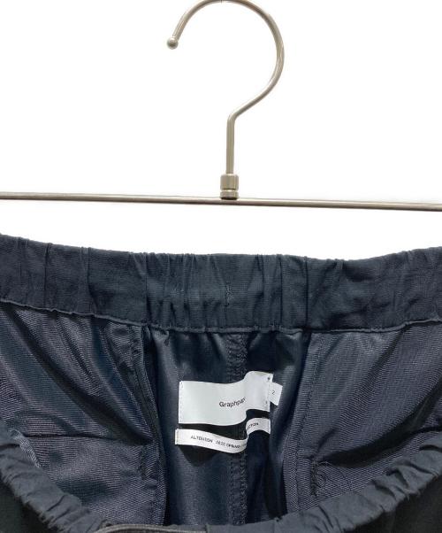 Graphpaper（グラフペーパー）Graphpaper (グラフペーパー) Seersucker Easy Track Shorts ブラック サイズ:2の古着・服飾アイテム
