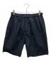 Graphpaper（グラフペーパー）の古着「Seersucker Easy Track Shorts」｜ブラック
