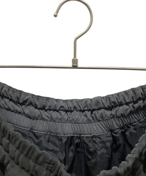 Graphpaper（グラフペーパー）Graphpaper (グラフペーパー) Goat Suede Wide Shorts ブラック サイズ:2の古着・服飾アイテム