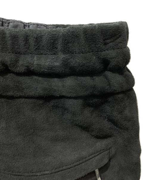 Graphpaper（グラフペーパー）Graphpaper (グラフペーパー) Goat Suede Wide Shorts ブラック サイズ:2の古着・服飾アイテム