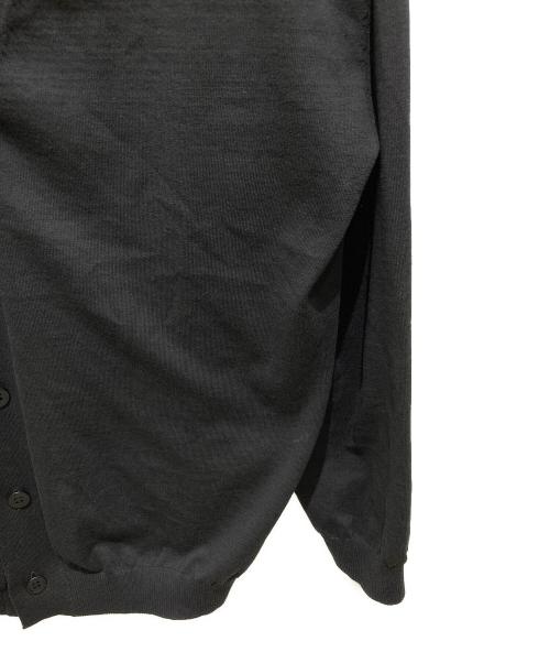 ATON（エイトン）ATON (エイトン) FRESCA KNIT | オーバーサイズカーディガン ブラック サイズ:6の古着・服飾アイテム