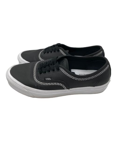 VANS（ヴァンズ）VANS (バンズ) WHITE MOUNTAINEERING (ホワイトマウンテ二アニング) ローカットスニーカー ブラック サイズ:27.5㎝の古着・服飾アイテム