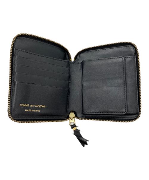 COMME des GARCONS（コムデギャルソン）COMME des GARCONS (コムデギャルソン) ラウンドファスナー財布 ブラックの古着・服飾アイテム