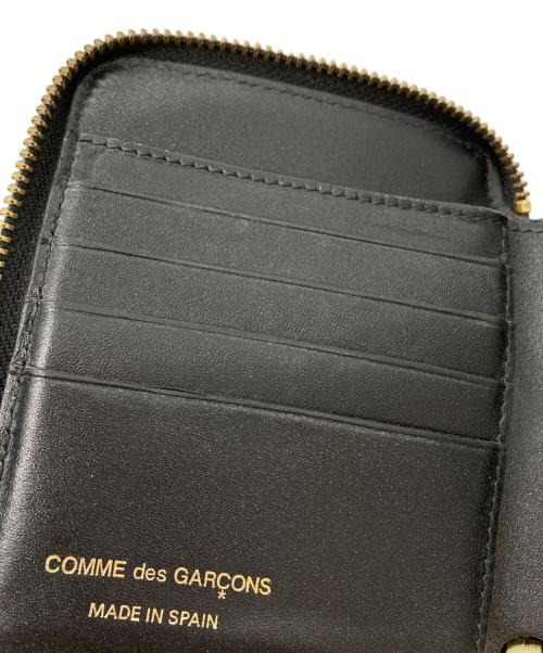 COMME des GARCONS（コムデギャルソン）COMME des GARCONS (コムデギャルソン) ラウンドファスナー財布 ブラックの古着・服飾アイテム