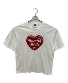 HUMAN MADE（ヒューマンメイド）の古着「ハートロゴプリントTシャツ」｜ホワイト