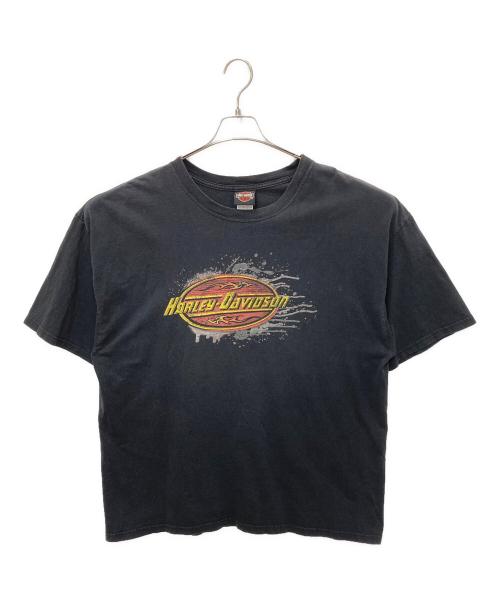 HARLEY-DAVIDSON（ハーレーダビッドソン）HARLEY-DAVIDSON (ハーレーダビッドソン) 半袖Tシャツ ブラック サイズ:2XLの古着・服飾アイテム