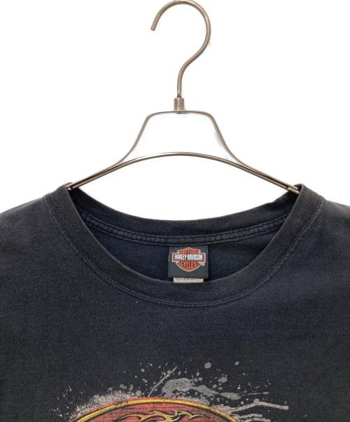 HARLEY-DAVIDSON（ハーレーダビッドソン）HARLEY-DAVIDSON (ハーレーダビッドソン) 半袖Tシャツ ブラック サイズ:2XLの古着・服飾アイテム