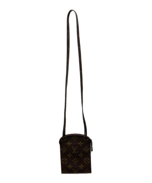 LOUIS VUITTON（ルイ ヴィトン）LOUIS VUITTON (ルイ ヴィトン) ショルダーポーチ ブラウンの古着・服飾アイテム
