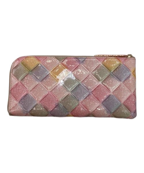 ATAO（アタオ）ATAO (アタオ) 長財布 ピンクの古着・服飾アイテム