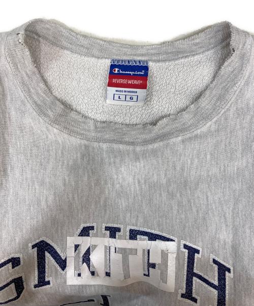 Champion REVERSE WEAVE（チャンピオン リバース ウィーブ）Champion REVERSE WEAVE (チャンピオン リバース ウィーブ) KITH (キス) クルーネックスウェット グレー サイズ:Lの古着・服飾アイテム