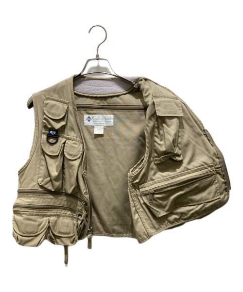 Columbia（コロンビア）Columbia (コロンビア) フィッシングベスト ベージュ サイズ:Mの古着・服飾アイテム