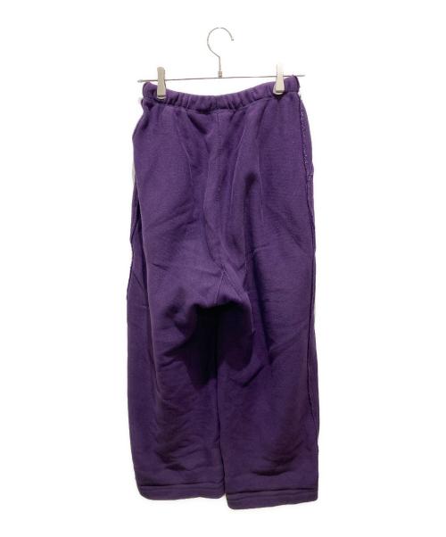 Needles（ニードルズ）Needles (ニードルズ) Champion (チャンピオン) ヒザデルスウェットパンツ パープル サイズ:Sの古着・服飾アイテム
