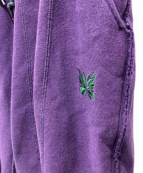 Needles（ニードルズ）Needles (ニードルズ) Champion (チャンピオン) ヒザデルスウェットパンツ パープル サイズ:Sの古着・服飾アイテム