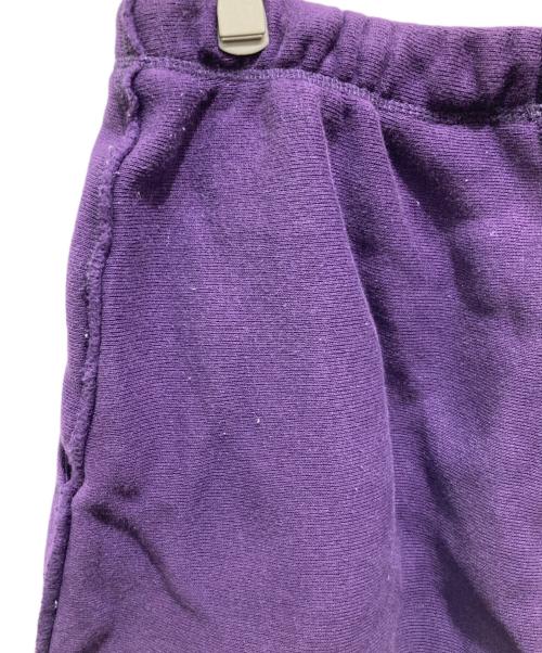Needles（ニードルズ）Needles (ニードルズ) Champion (チャンピオン) ヒザデルスウェットパンツ パープル サイズ:Sの古着・服飾アイテム