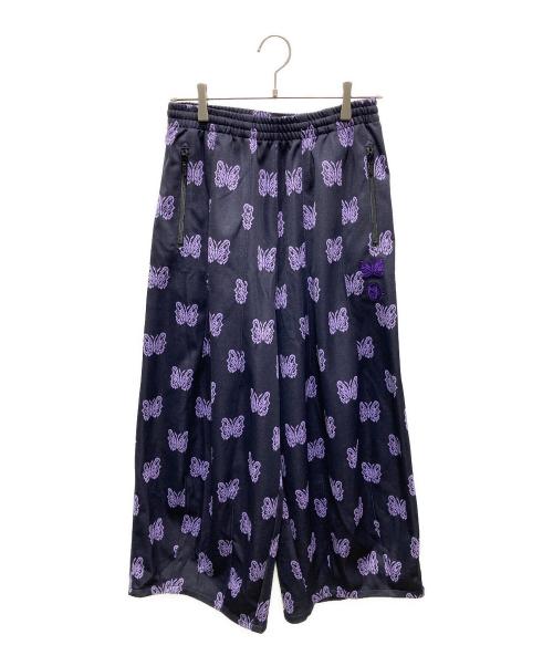 Needles（ニードルズ）Needles (ニードルズ) kae tanaka (カエ タナカ) H.D. Track Pant - Poly Jacquard パープル サイズ:XSの古着・服飾アイテム
