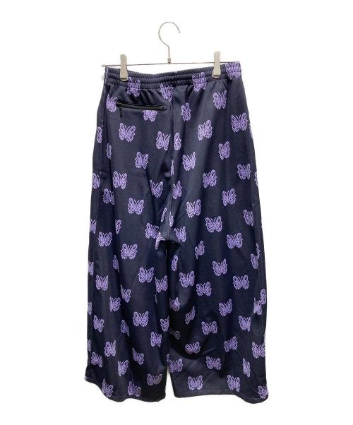 Needles（ニードルズ）Needles (ニードルズ) kae tanaka (カエ タナカ) H.D. Track Pant - Poly Jacquard パープル サイズ:XSの古着・服飾アイテム