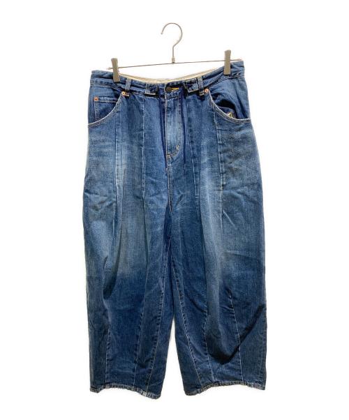 Needles（ニードルズ）Needles (ニードルズ) H.D.PANT  JEAN 12ozDENIM インディゴ サイズ:1の古着・服飾アイテム