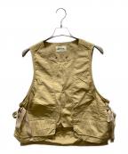 BEAMS BOYビームスボーイ）の古着「ビッグフィッシングベスト」｜ブラウン