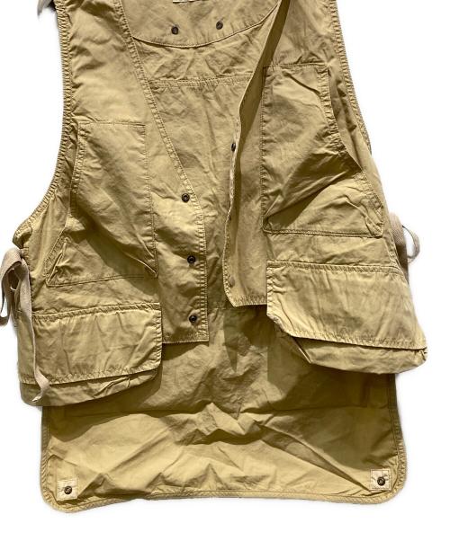 BEAMS BOY（ビームスボーイ）BEAMS BOY (ビームスボーイ) ビッグフィッシングベスト ブラウン サイズ:表記無しの為実寸参照の古着・服飾アイテム