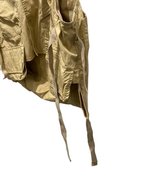 BEAMS BOY（ビームスボーイ）BEAMS BOY (ビームスボーイ) ビッグフィッシングベスト ブラウン サイズ:表記無しの為実寸参照の古着・服飾アイテム