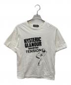 Hysteric Glamourヒステリックグラマー）の古着「RELIEVES TENSION Tシャツ」｜ホワイト