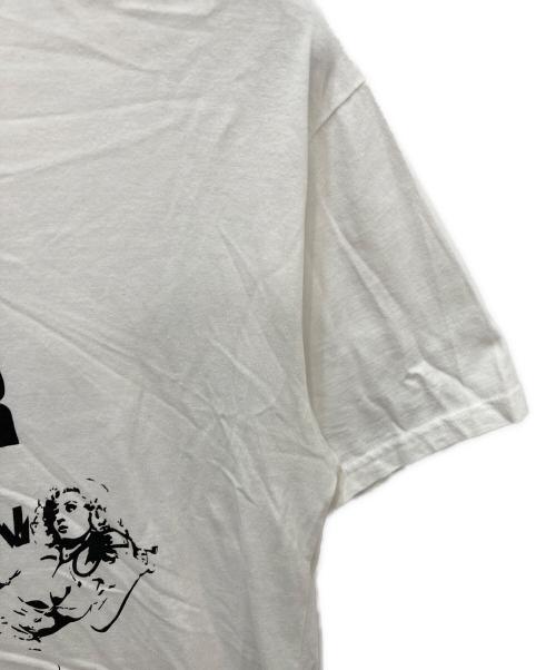 Hysteric Glamour（ヒステリックグラマー）Hysteric Glamour (ヒステリックグラマー) RELIEVES TENSION Tシャツ ホワイト サイズ:Ｍの古着・服飾アイテム